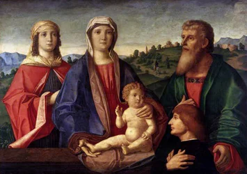 Madonna col Bambino e Santi e un Donatore, 1504